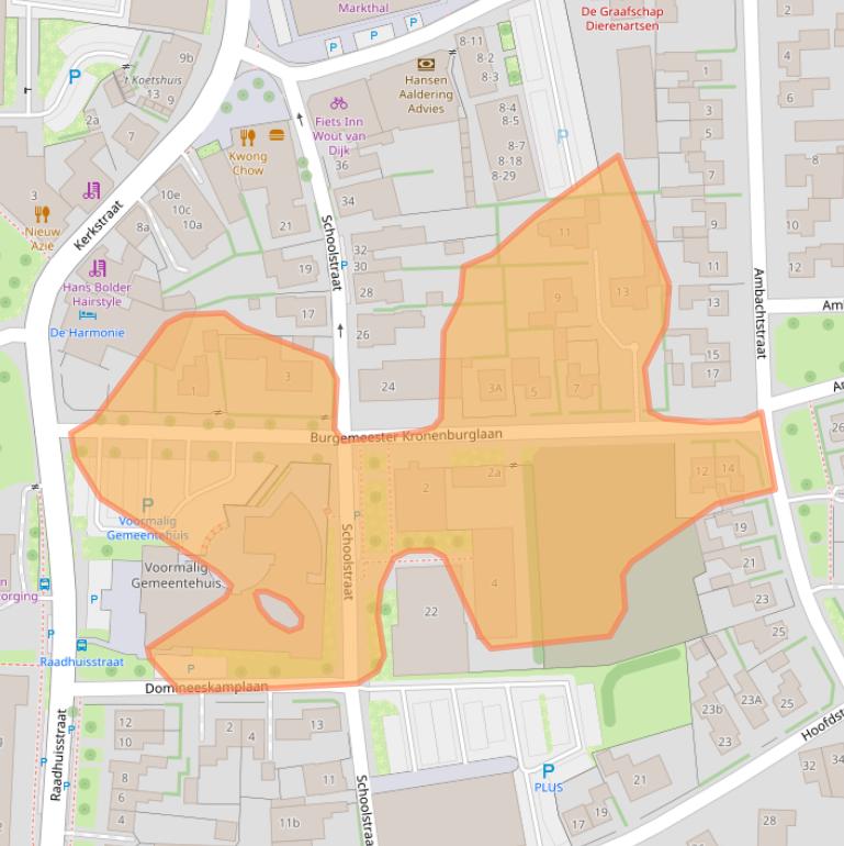 Kaart van postcodegebied 6942AH.