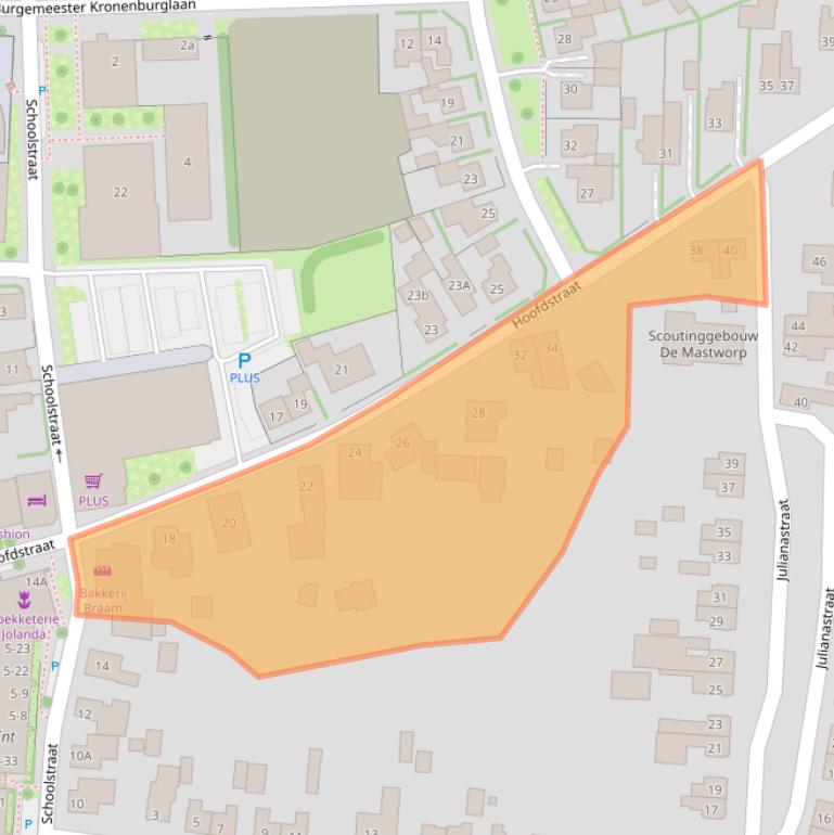 Kaart van postcodegebied 6942AV.