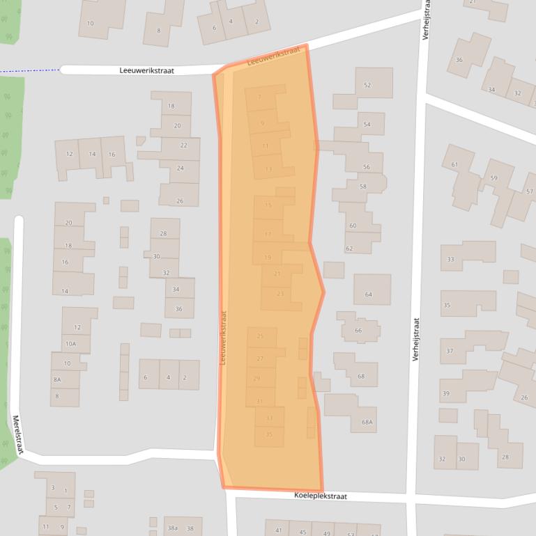 Kaart van postcodegebied 6942CK.