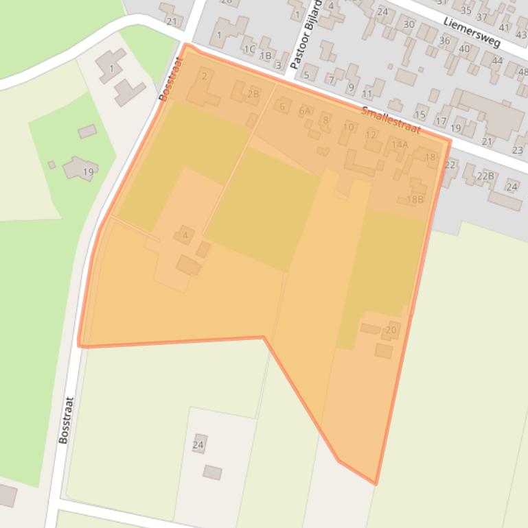 Kaart van postcodegebied 6942HC.