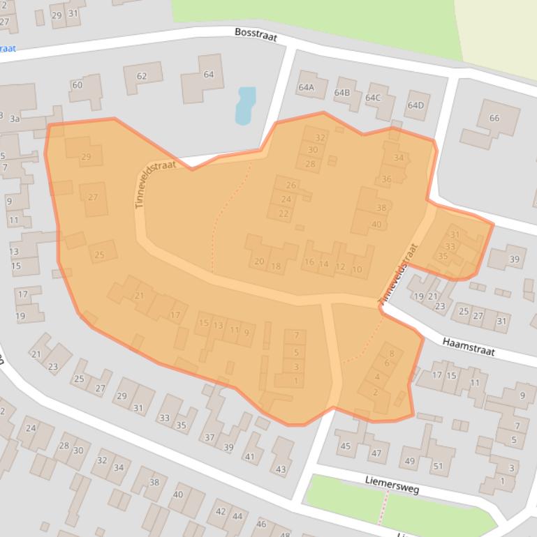 Kaart van postcodegebied 6942HH.