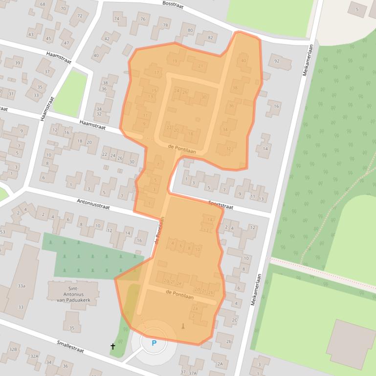 Kaart van postcodegebied 6942HL.