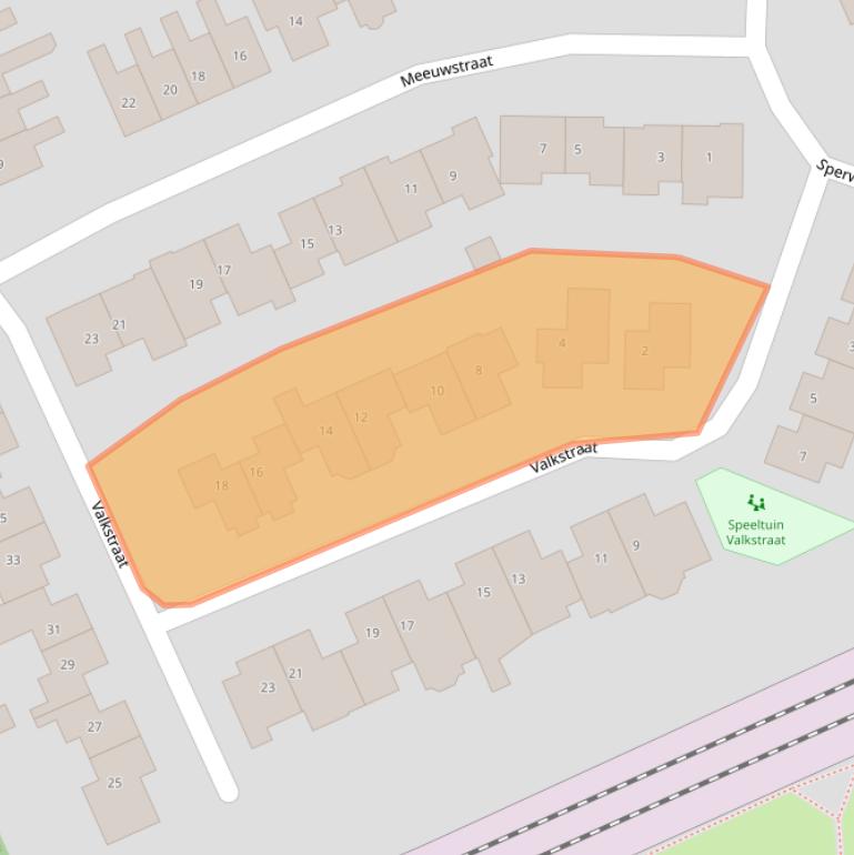 Kaart van postcodegebied 6942KR.