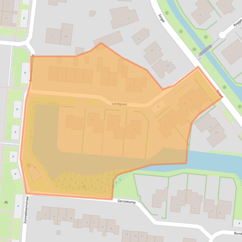 Kaart van postcodegebied 6942MA.