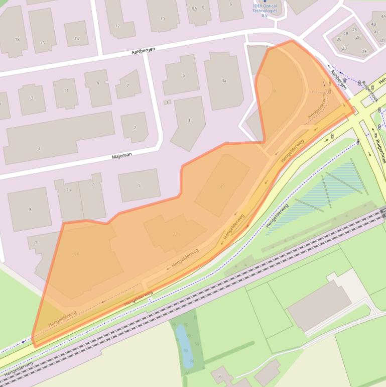 Kaart van postcodegebied 6942NB.