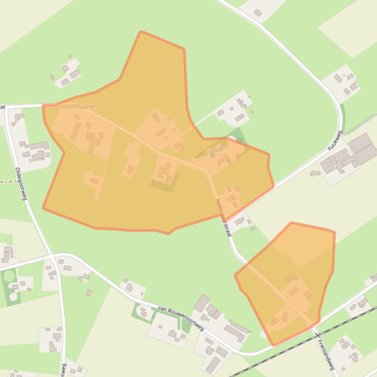 Kaart van postcodegebied 6942PM.