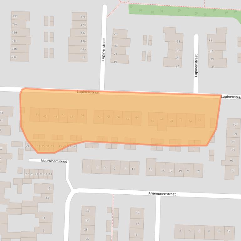 Kaart van postcodegebied 6942VC.