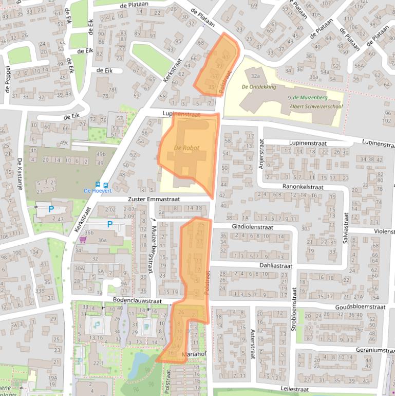 Kaart van postcodegebied 6942VK.