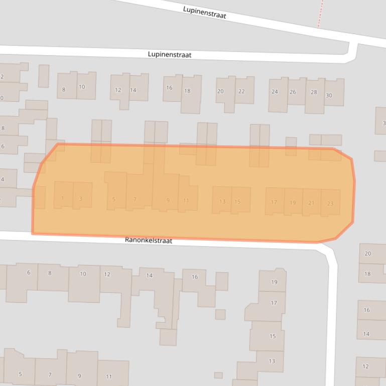 Kaart van postcodegebied 6942VX.