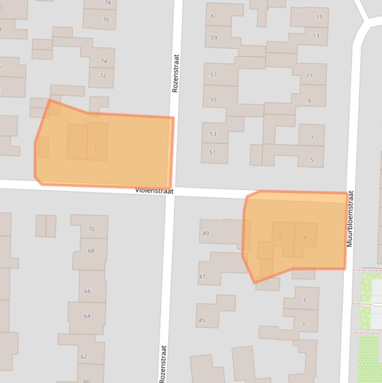 Kaart van postcodegebied 6942WC.