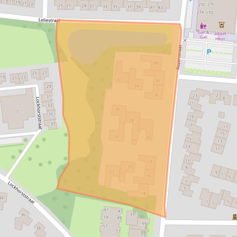 Kaart van postcodegebied 6942WH.
