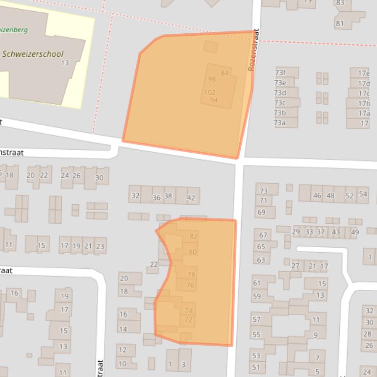 Kaart van postcodegebied 6942WL.