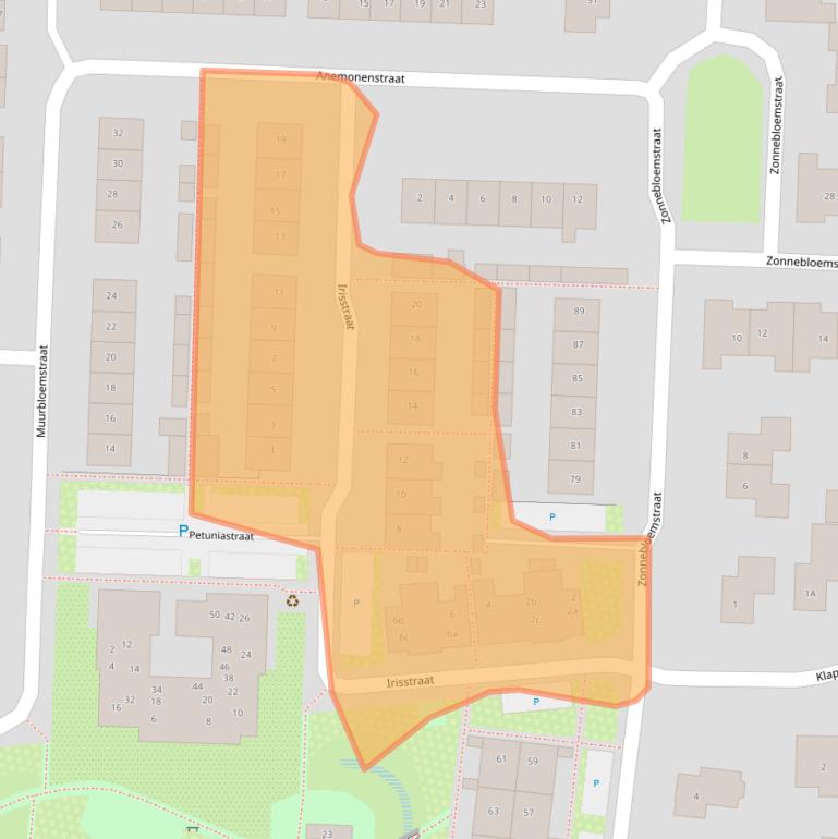 Kaart van postcodegebied 6942WS.
