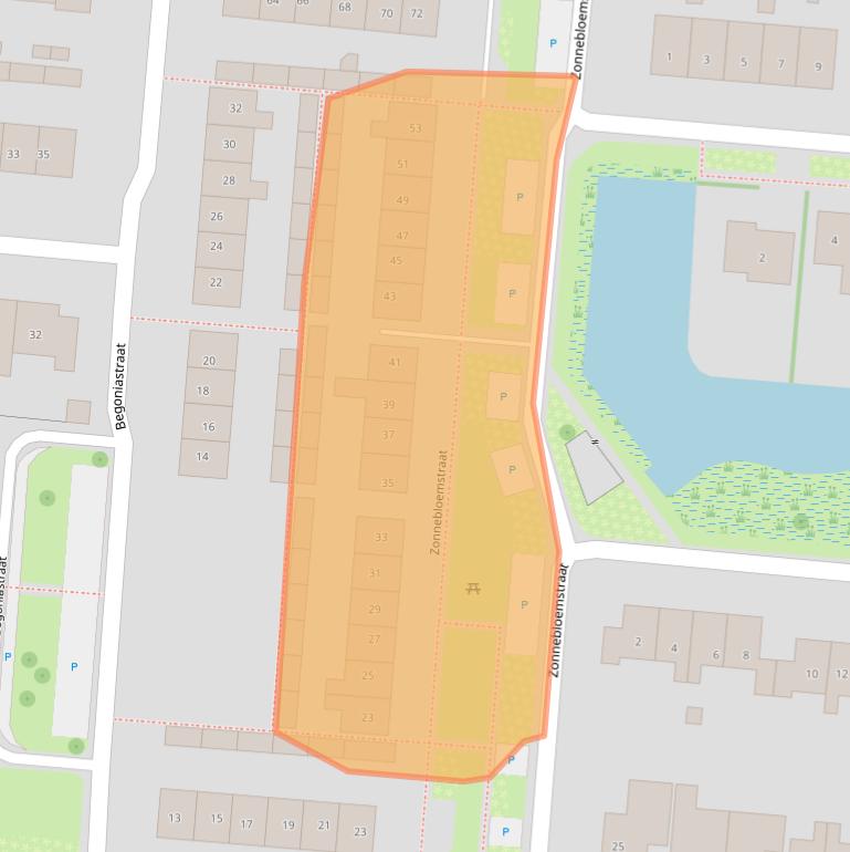 Kaart van postcodegebied 6942WV.