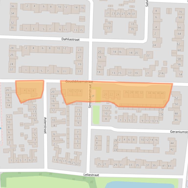 Kaart van postcodegebied 6942XC.