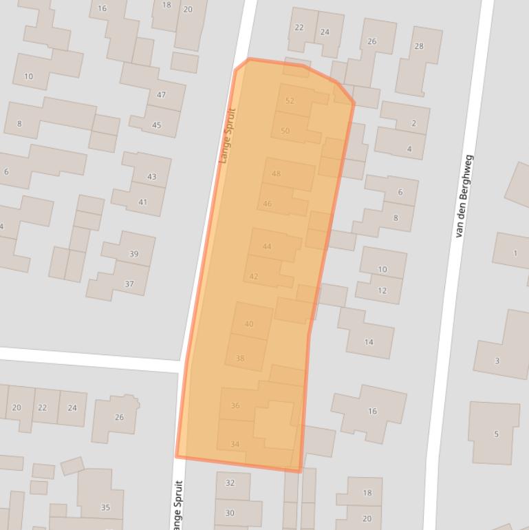 Kaart van postcodegebied 6942ZG.