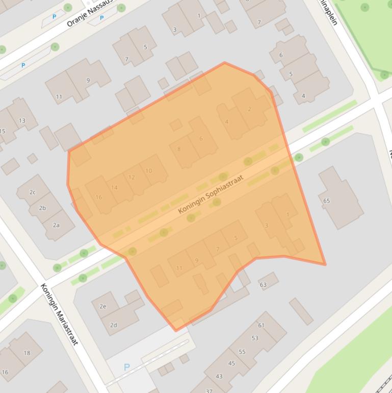 Kaart van postcodegebied 6951AP.