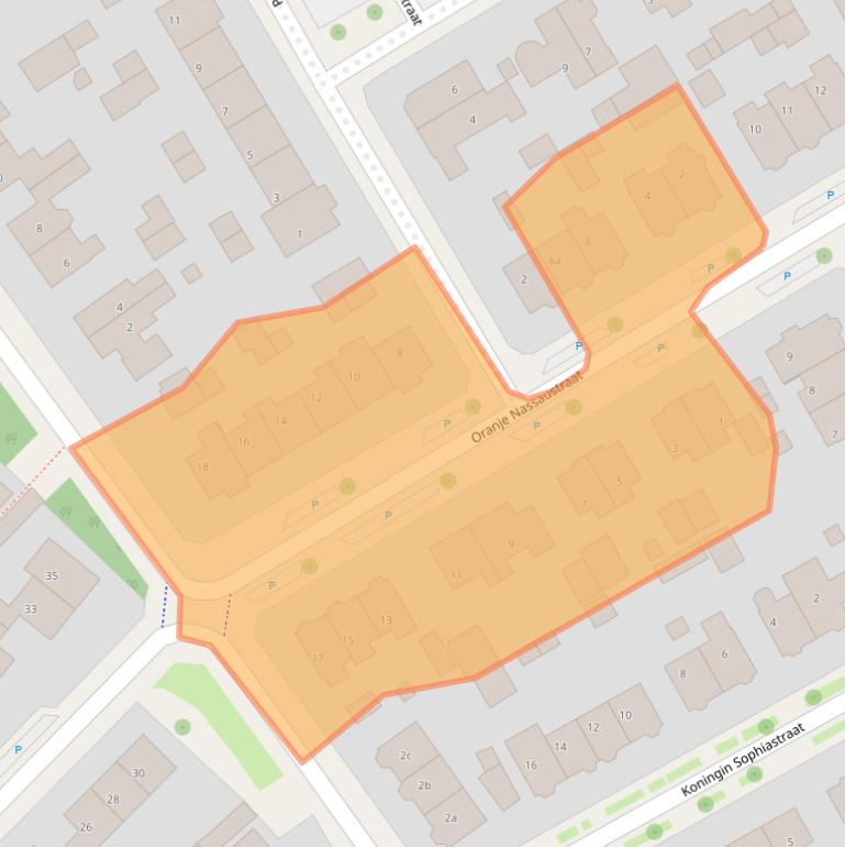 Kaart van postcodegebied 6951AS.