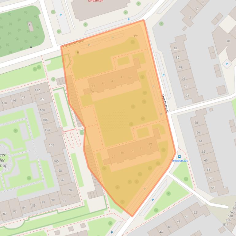 Kaart van postcodegebied 6951BC.