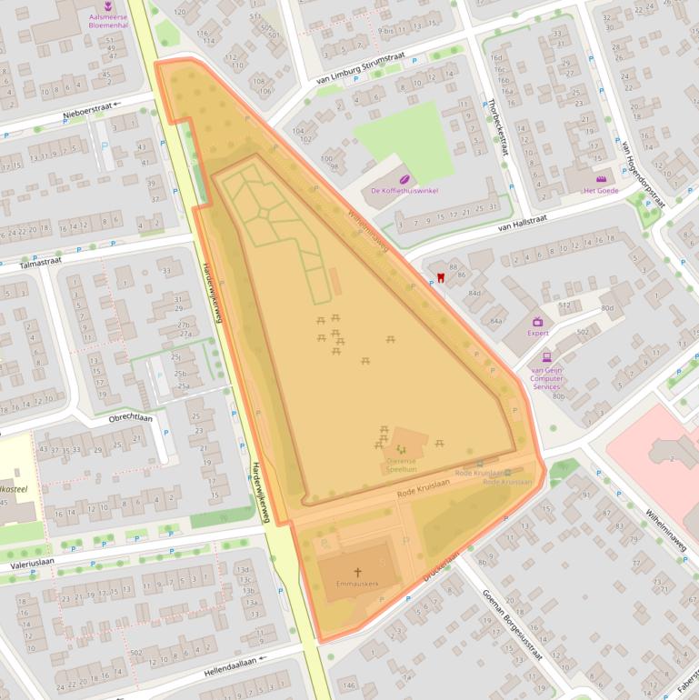 Kaart van postcodegebied 6951BL.