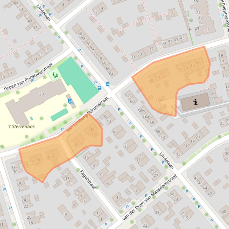 Kaart van postcodegebied 6951ED.