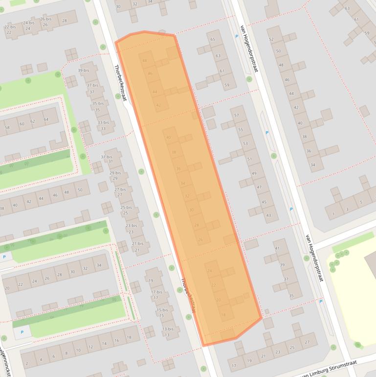 Kaart van postcodegebied 6951EM.