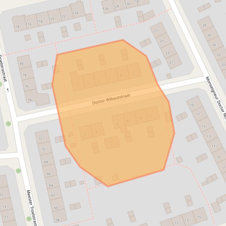 Kaart van postcodegebied 6951GH.