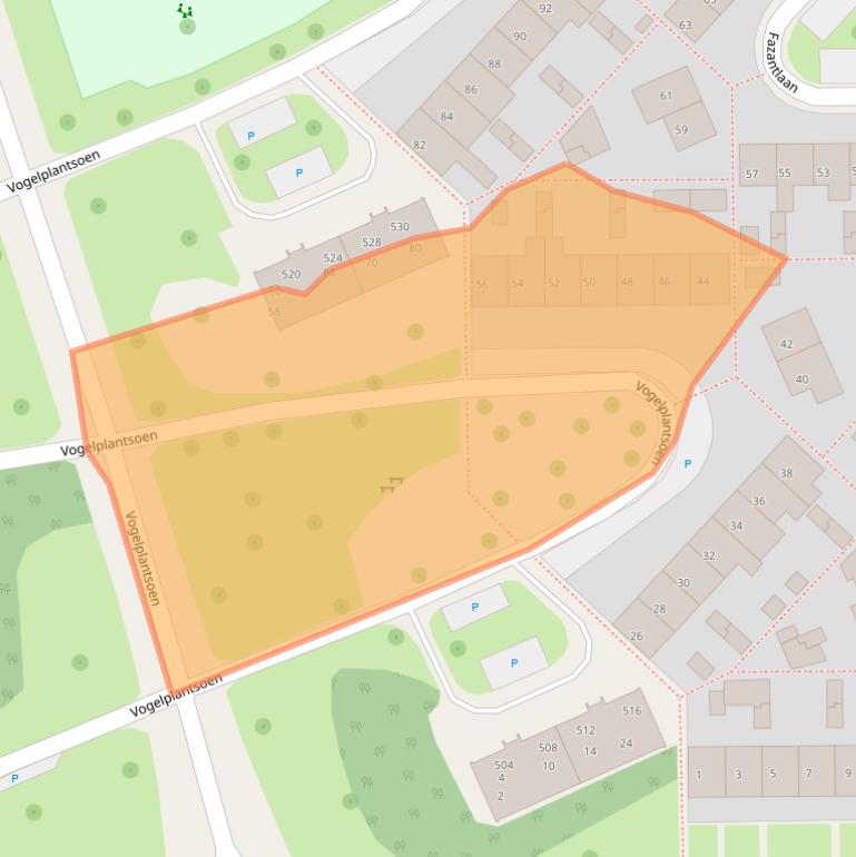 Kaart van postcodegebied 6951JB.