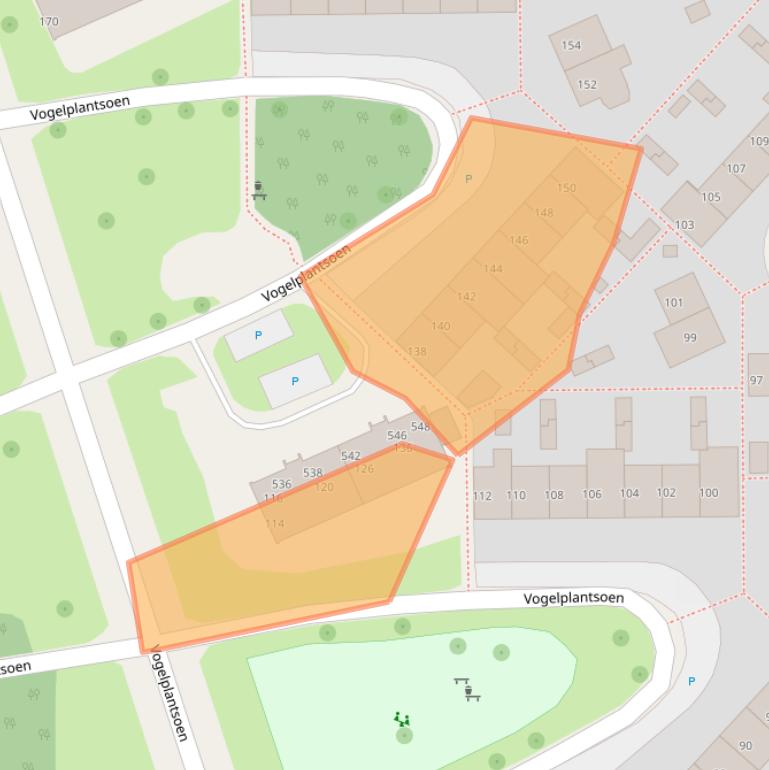 Kaart van postcodegebied 6951JD.