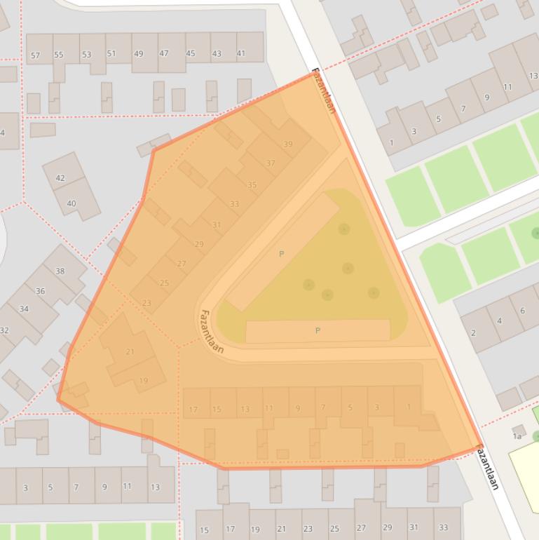 Kaart van postcodegebied 6951JJ.