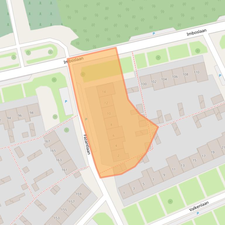 Kaart van postcodegebied 6951JP.