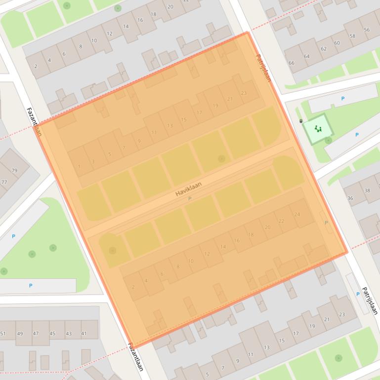 Kaart van postcodegebied 6951JS.