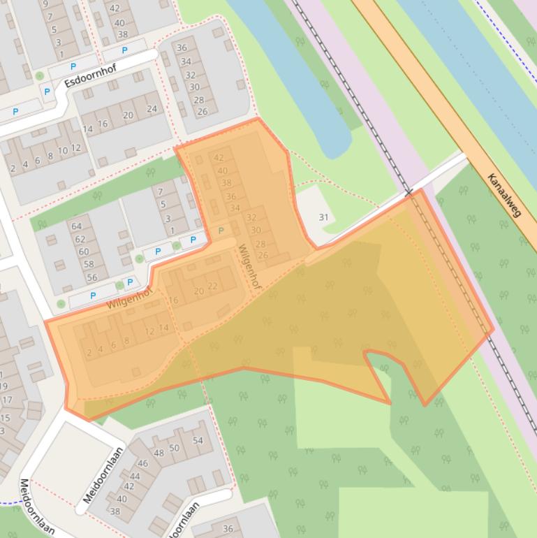 Kaart van postcodegebied 6951LK.