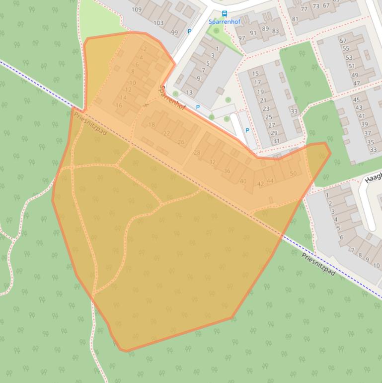 Kaart van postcodegebied 6951MB.