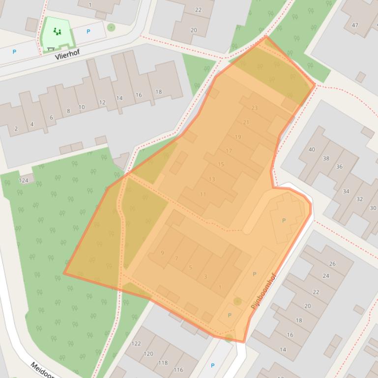 Kaart van postcodegebied 6951MC.