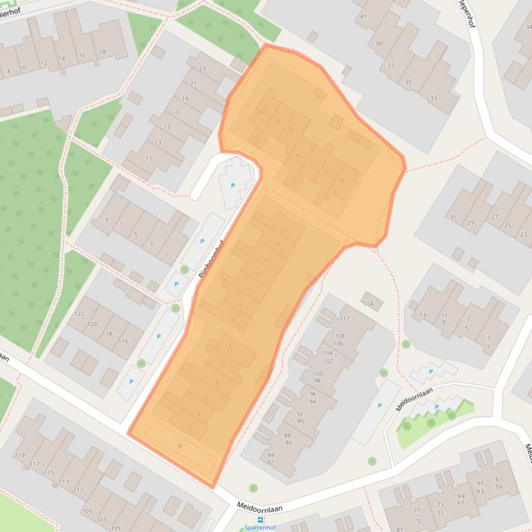 Kaart van postcodegebied 6951MD.