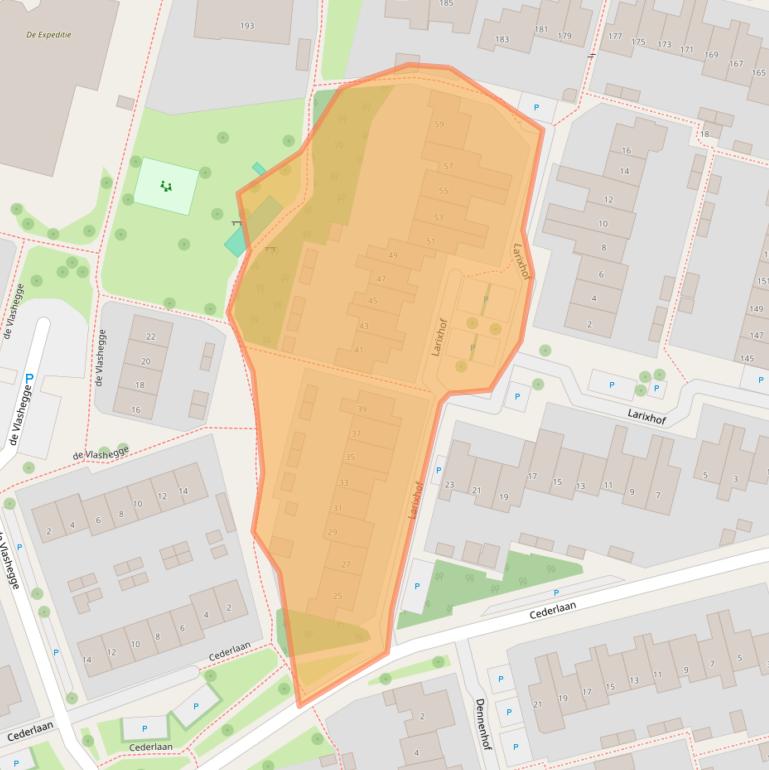 Kaart van postcodegebied 6951MS.