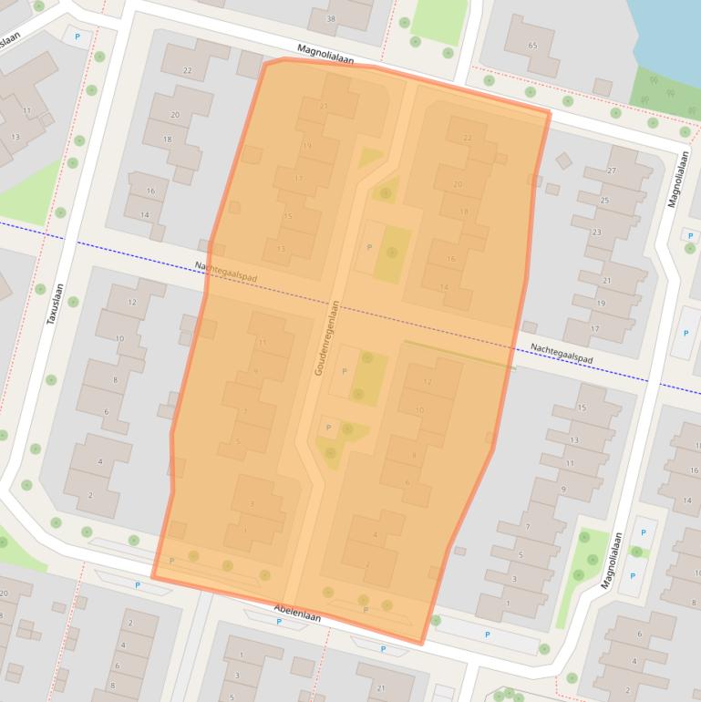 Kaart van postcodegebied 6951NX.
