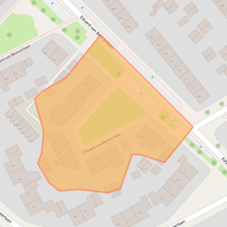 Kaart van postcodegebied 6952CH.