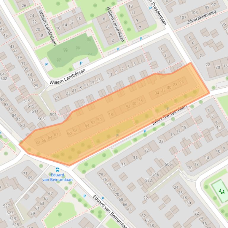 Kaart van postcodegebied 6952CV.