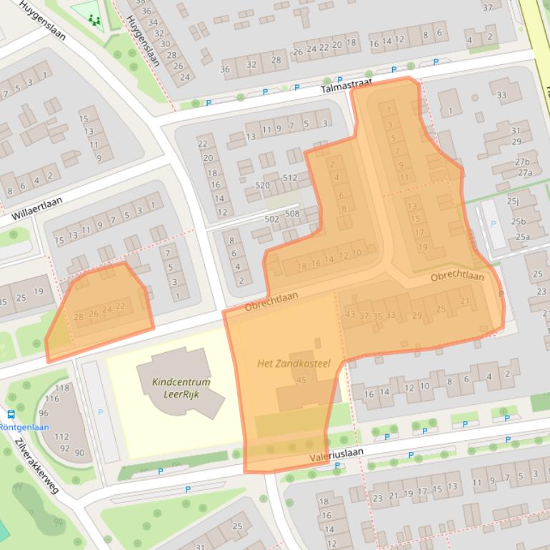 Kaart van postcodegebied 6952EL.