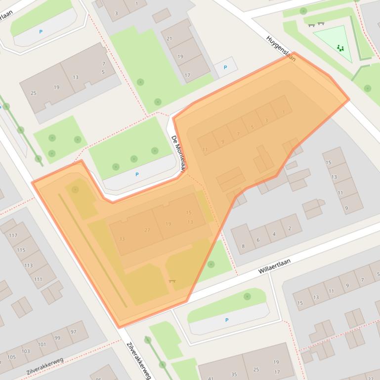 Kaart van postcodegebied 6952ER.