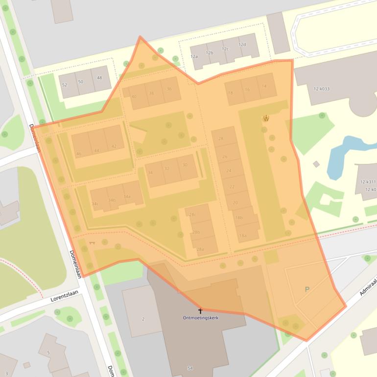 Kaart van postcodegebied 6952GH.