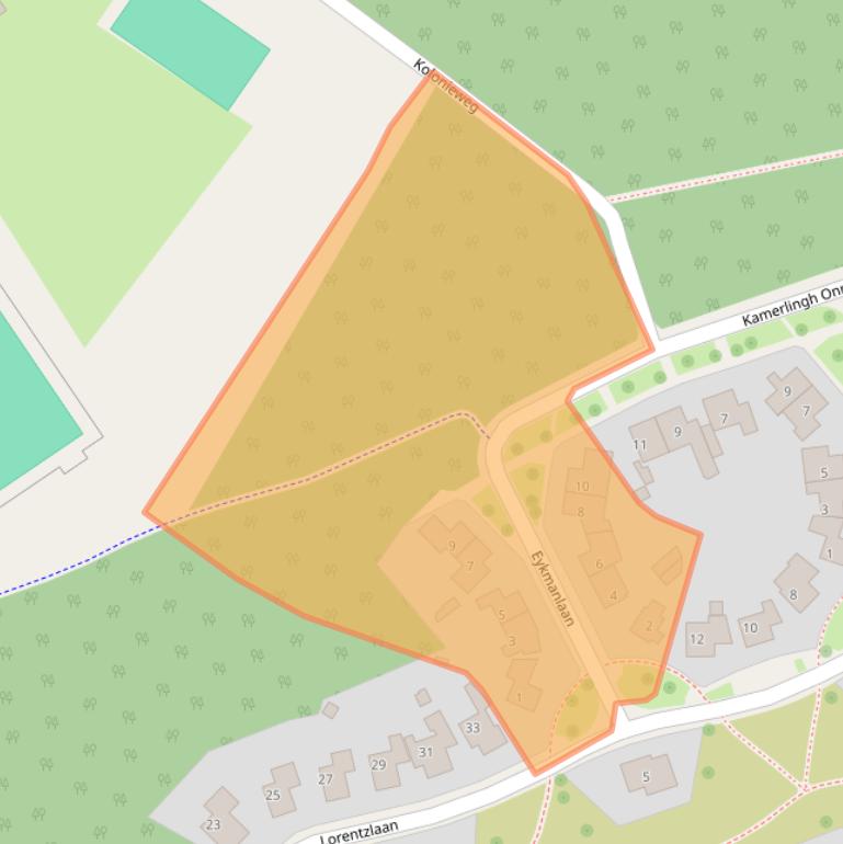 Kaart van postcodegebied 6952GV.