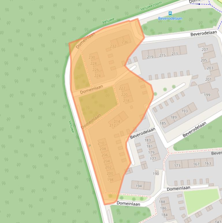 Kaart van postcodegebied 6952HJ.