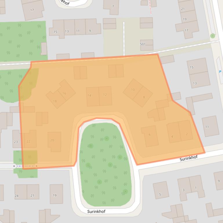 Kaart van postcodegebied 6952HV.