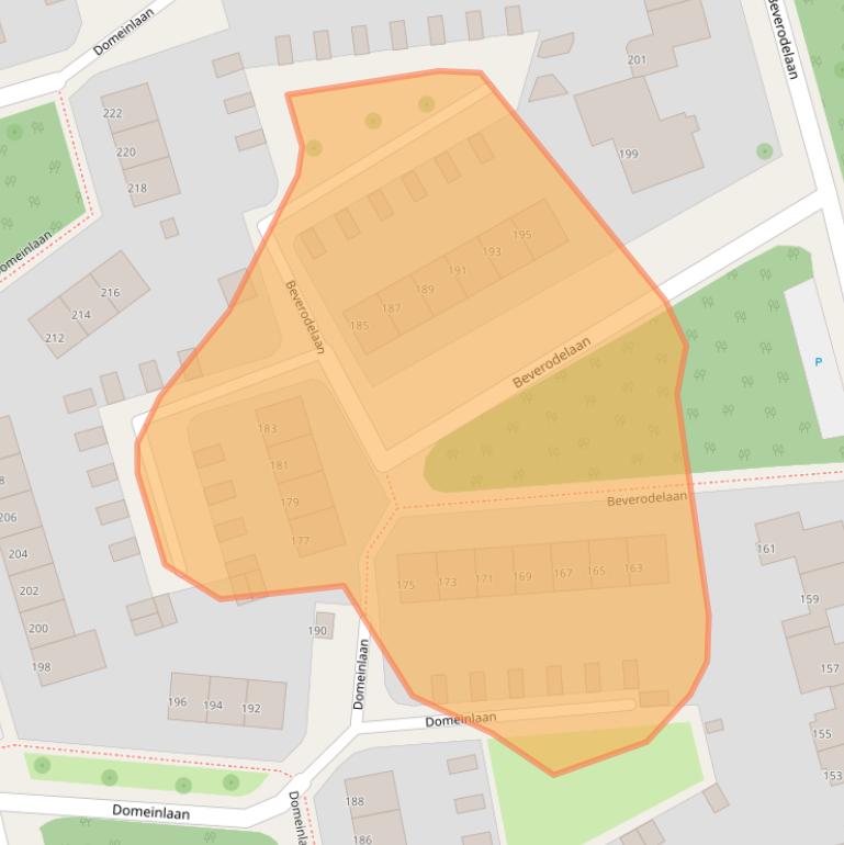 Kaart van postcodegebied 6952JG.