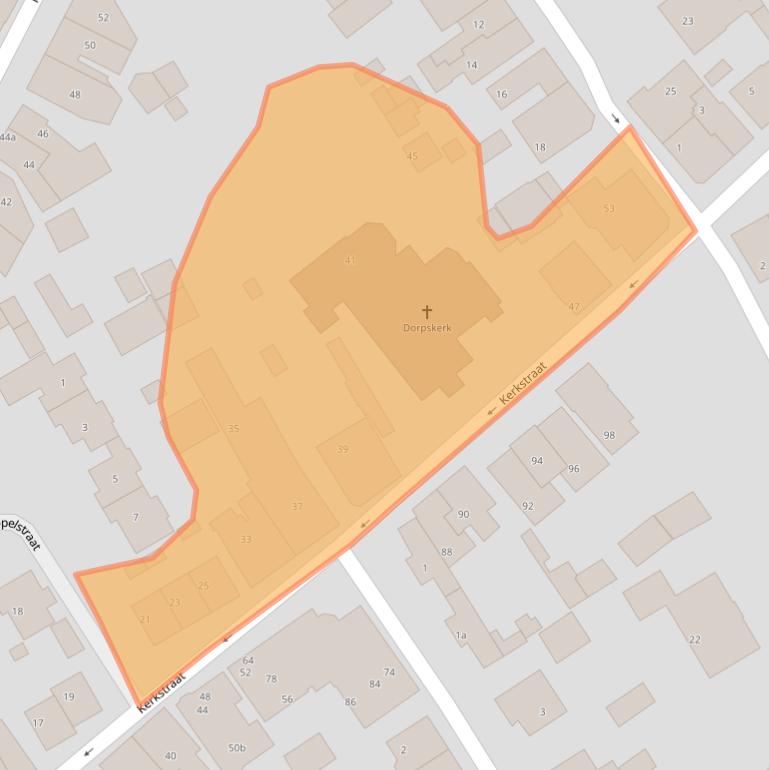 Kaart van postcodegebied 6953BL.