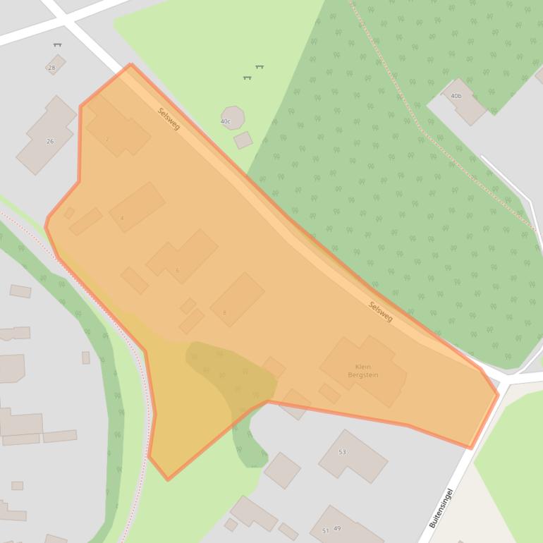 Kaart van postcodegebied 6955BJ.