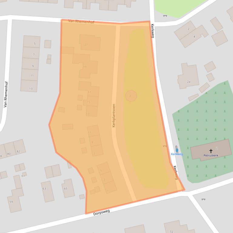 Kaart van postcodegebied 6956AH.